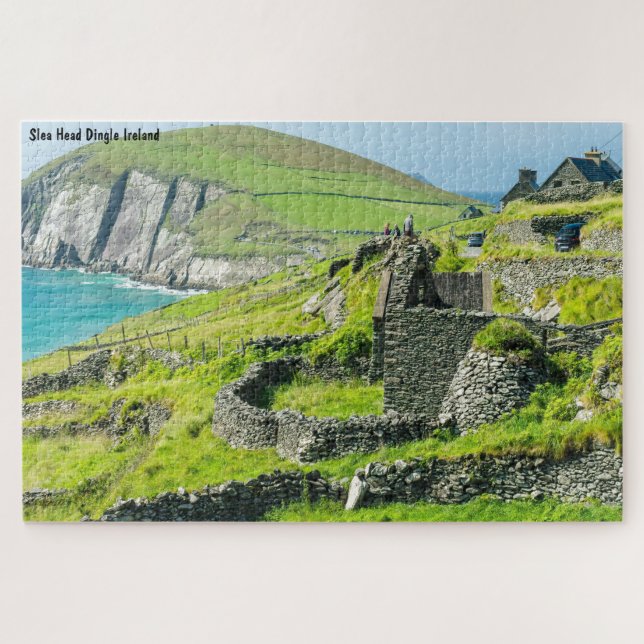 Puzzle Cabeza de pulga Dingle Irlanda. (Horizontal)