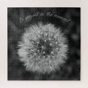 Puzzle Cabeza de semilla de Dandelion. Estar Presente En