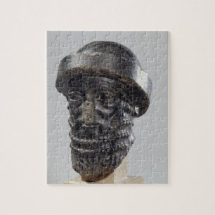 Puzzle Cabeza de un rey, posiblemente Hammurabi, rey de
