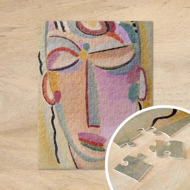 Puzzle Cabeza mística, meditación | von Jawlensky (Subido por el creador)