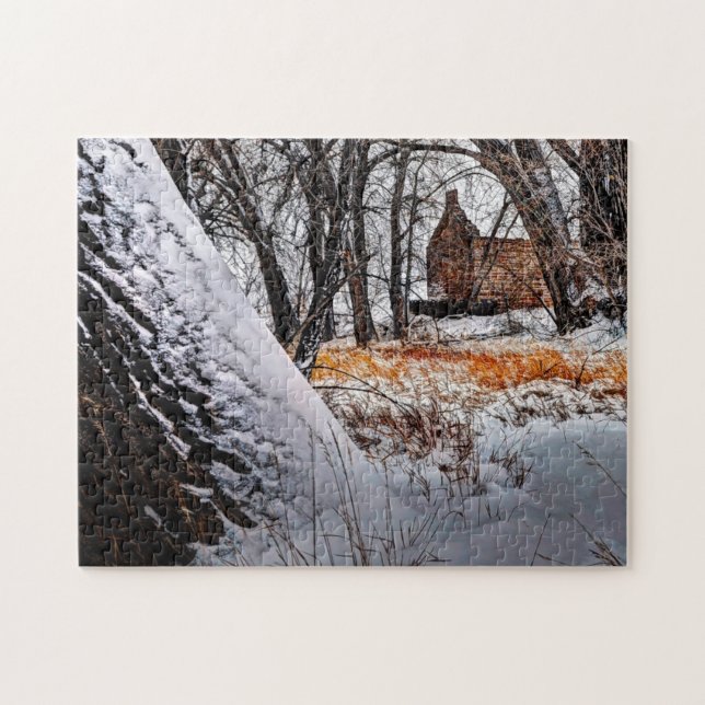 Puzzle Cabin de Robert Strauss Colorado. (Horizontal)