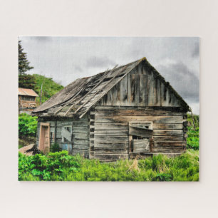 Puzzle Cabina rota en Alaska