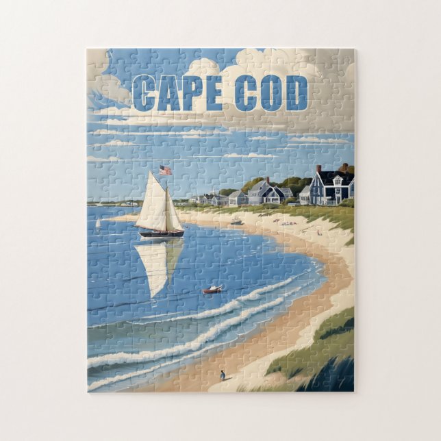 Puzzle Cabo Cod Massachusetts (Vertical)