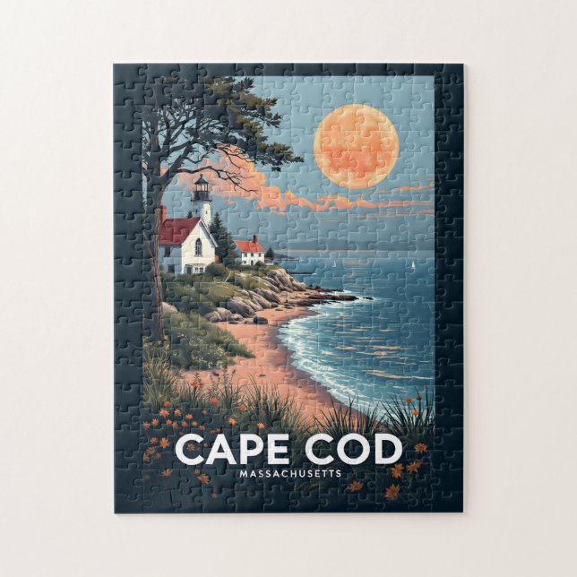 Puzzle Cabo Cod Massachusetts (Vertical)