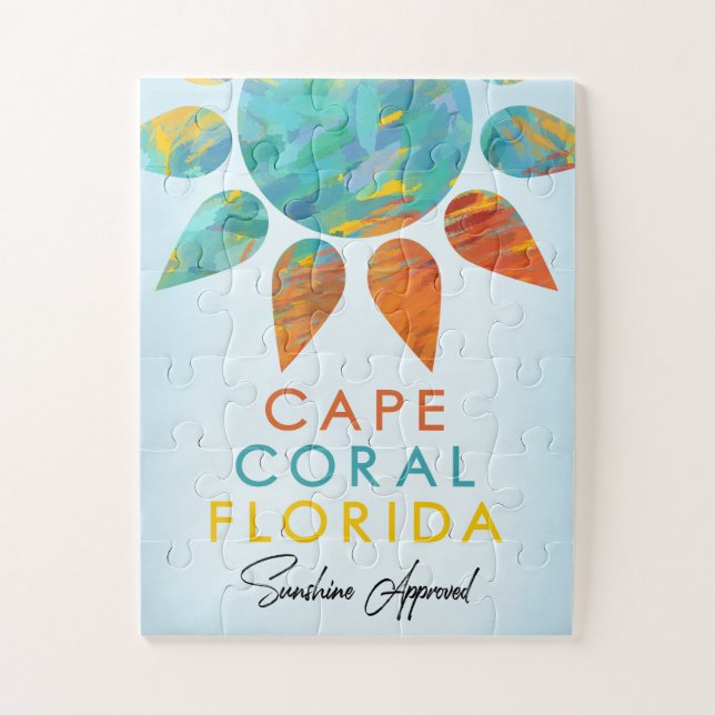 Puzzle Cabo Coral Florida Sunshine Travel (Vertical)