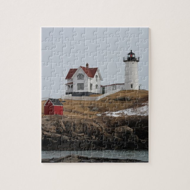 Puzzle Cabo Neddick - Luz Nubble (Vertical)