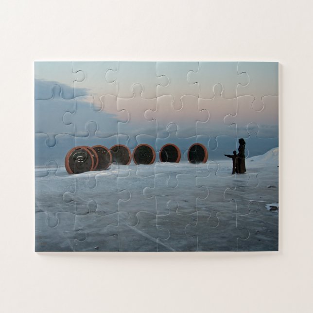 Puzzle Cabo Norte, Noruega 30-pc (Horizontal)