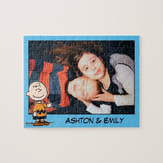 Puzzle Cacahuetes | Foto de Personalizado de Charlie Brow (Horizontal)