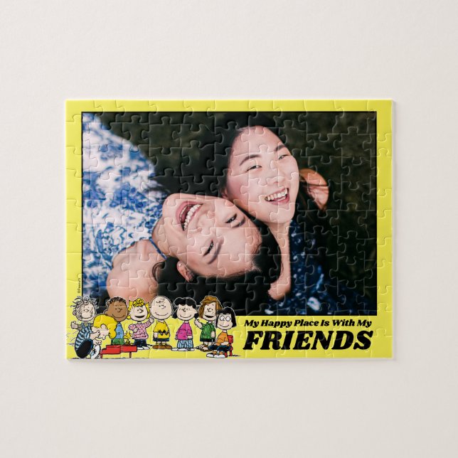 Puzzle Cacahuetes | La pandilla en el piano (Horizontal)