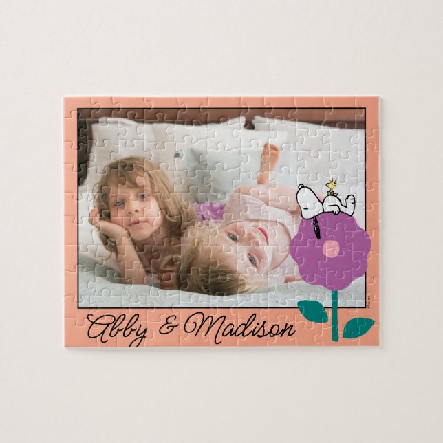 Puzzle Cacahuetes | Silbato de flor de Snoopy y Woodstock (Horizontal)