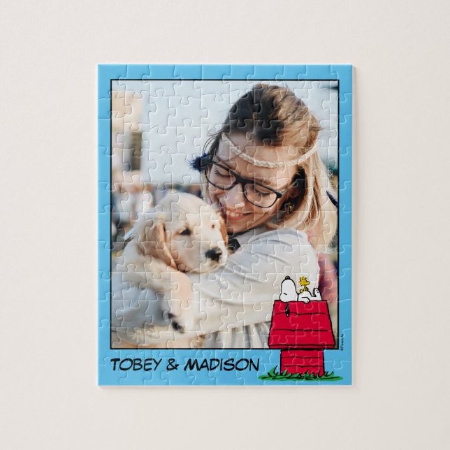 Puzzle Cacahuetes | Snoopy & Woodstock | Añadir la foto (Vertical)