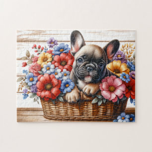 Puzzle Cachorro de Bulldog Francés