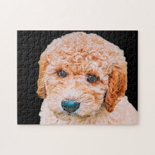 Puzzle Cachorro de labradoodle