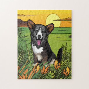 Puzzle Cachorro de Welsh Corgi