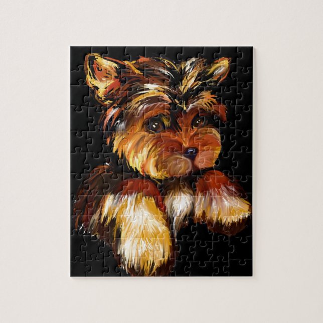 PUZZLE CACHORRO DE YORKIE POO (Vertical)