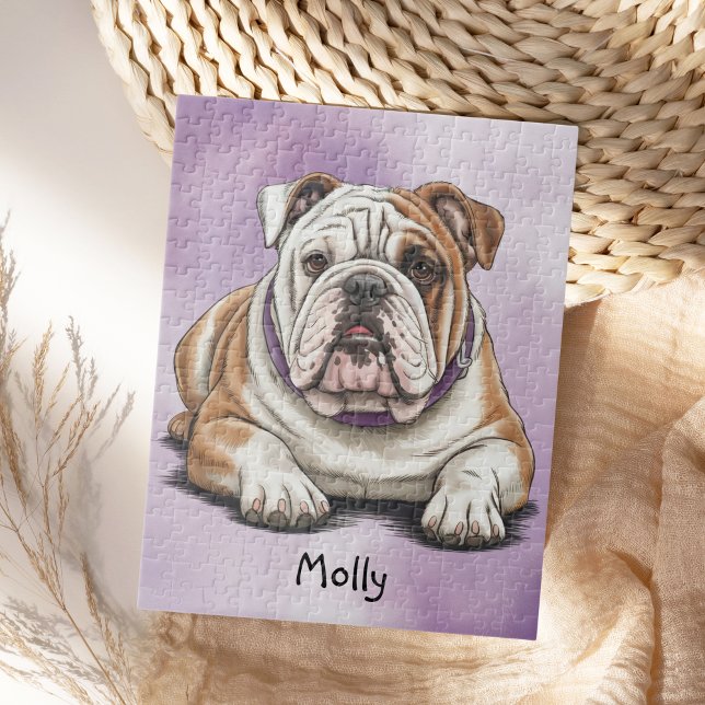 Puzzle Cachorro Inglés Personalizado Adorable (Subido por el creador)