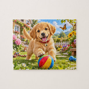Puzzle Cachorro Juguetón