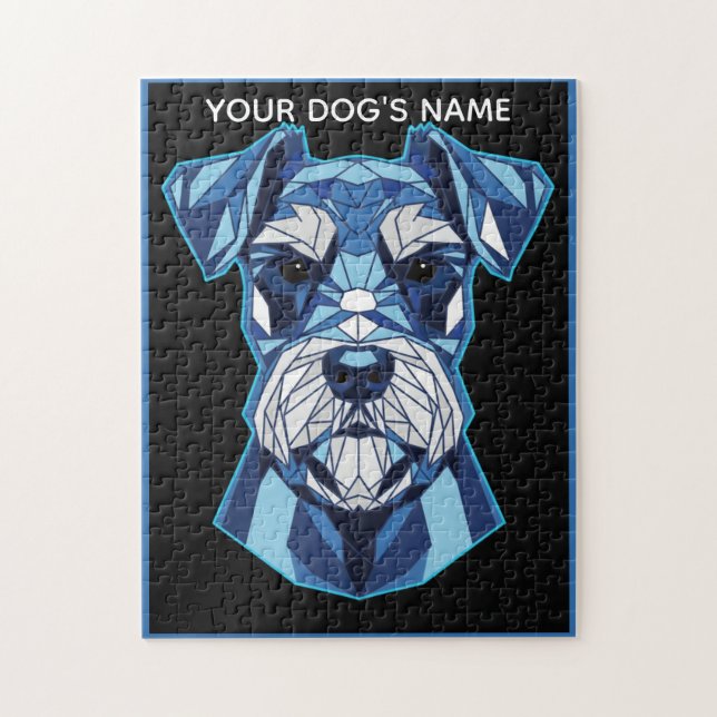 Puzzle Cachorro Schnauzer  (Vertical)