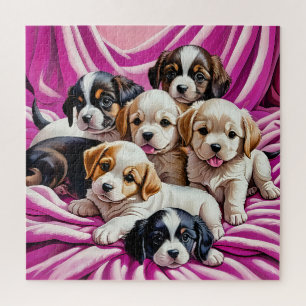 Puzzle Cachorros Adorables