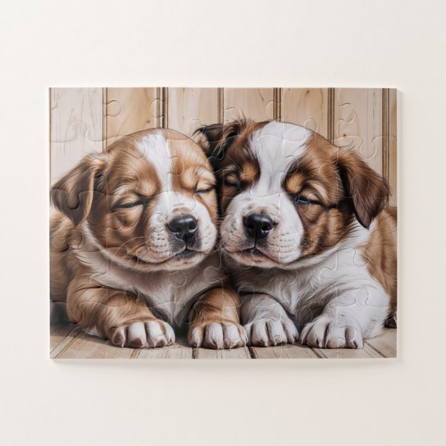 Puzzle Cachorros lindos (Horizontal)