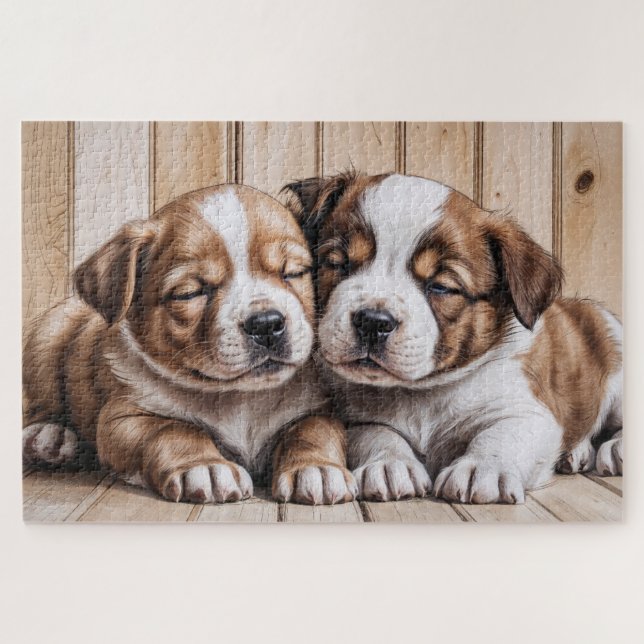 Puzzle Cachorros lindos (Horizontal)