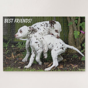 Puzzle Cachorros Lindos Jugando