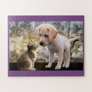 Puzzle Cachorros Y Gatitos