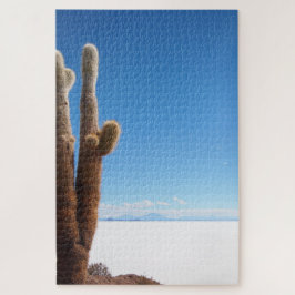 Puzzle Cactus gigante en Salar de Uyuni