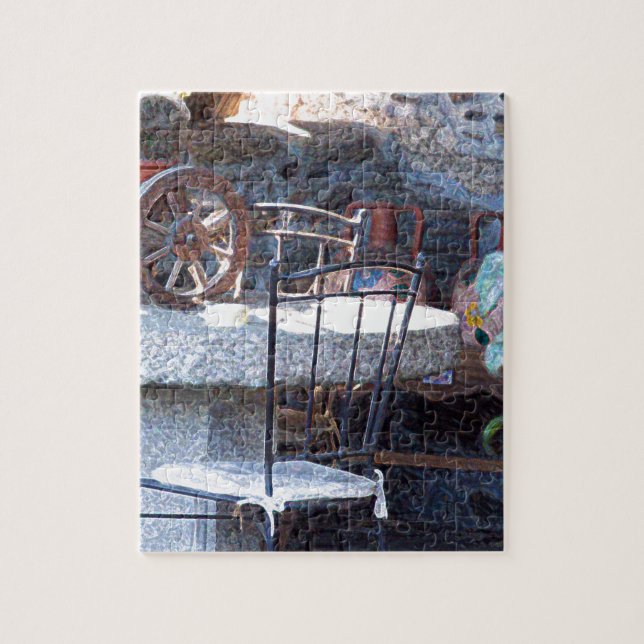 Puzzle Cactus Still Life (Vertical)