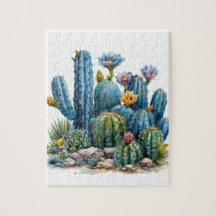 Puzzle Cactus y suculentos