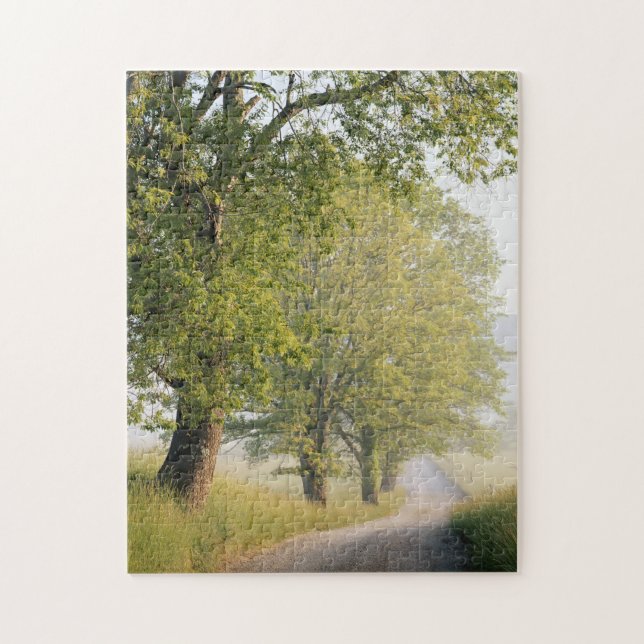 Puzzle Cades Cove| Grandes montañas Smokey, TN (Vertical)