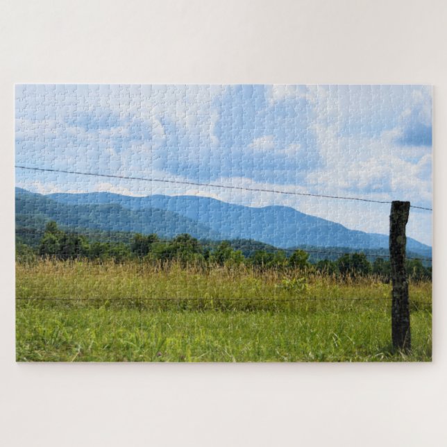 Puzzle Cades Cove - Smoky Mountain Nat'l Park - 20x30 (Horizontal)