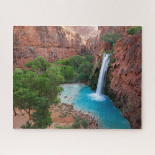 Puzzle Cae el Havasu turquesa en el Gran Cañón