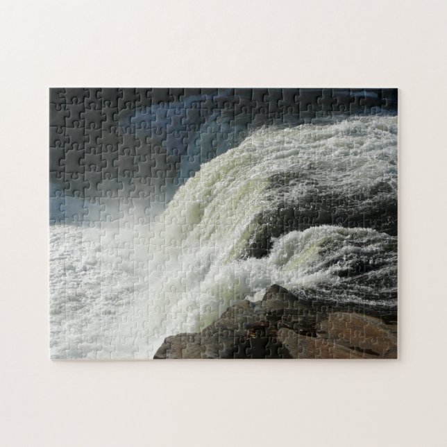 Puzzle Cae Ohiopyle en Pensilvania (Horizontal)