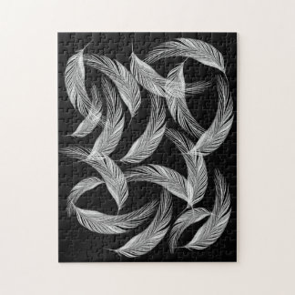 Puzzle Caer en las plumas blancas