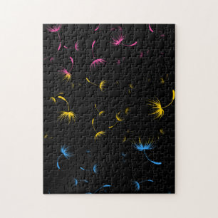 Puzzle Caer en las semillas de Dandelion Orgullo Pansexua