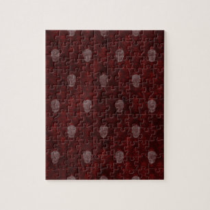 Puzzle Caer en rojo las Skulls victorianas