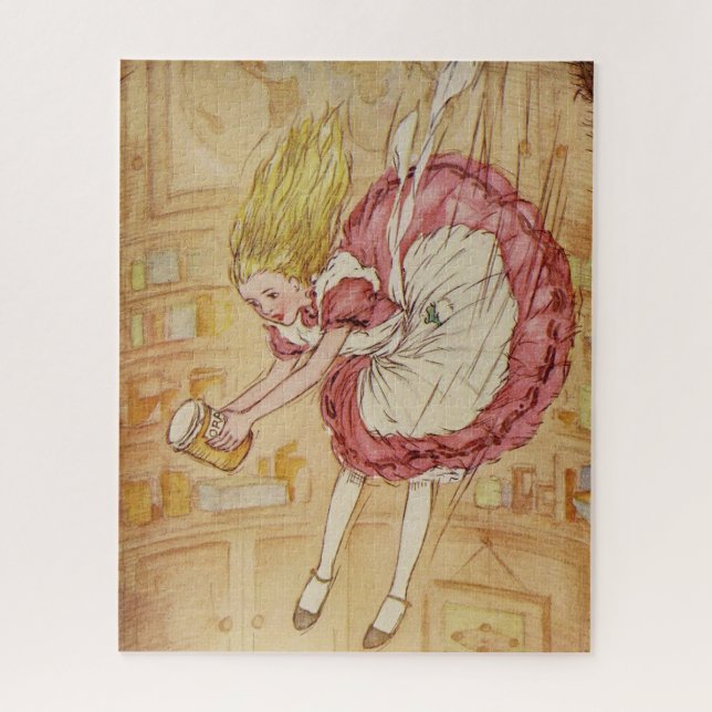 Puzzle Caer por el agujero de conejo (Vertical)