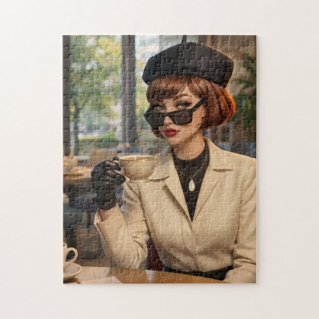 Puzzle Café Chic Parisino (Vertical)