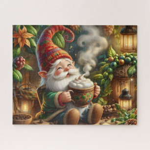 Puzzle Café Cozy Gnome