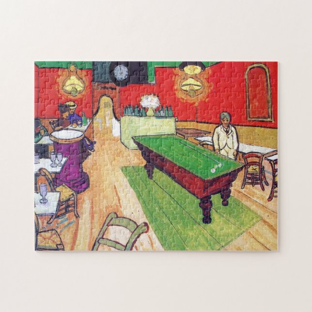 Puzzle Café de la noche en Arles de Vincent van Gogh (Horizontal)