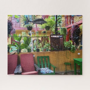 Puzzle Café del Patio al Aire Libre