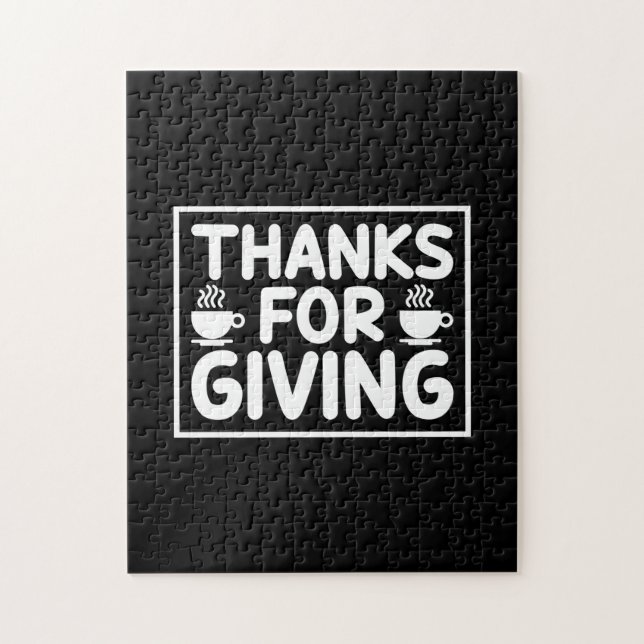 Puzzle Café Gracias Por Dar (Vertical)