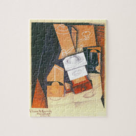Puzzle Café Grinder de Juan Gris, arte de cubismo vintage