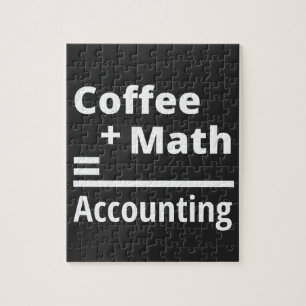 Puzzle Café + matemáticas = contabilidad