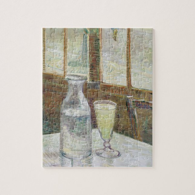 Puzzle Café Mesa de Vincent Van Gogh con Absenta (Vertical)