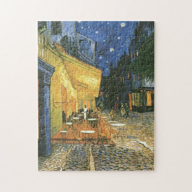Puzzle Cafe Terrace - Vincent van Gogh Painting Art (Vertical)