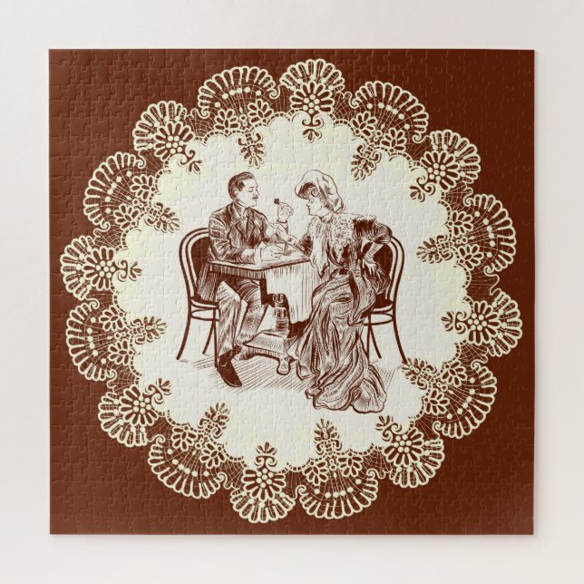 Puzzle café y amor (Vertical)