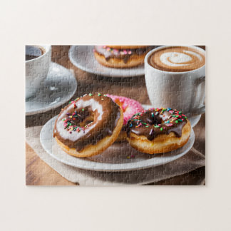 Puzzle Café y Donas