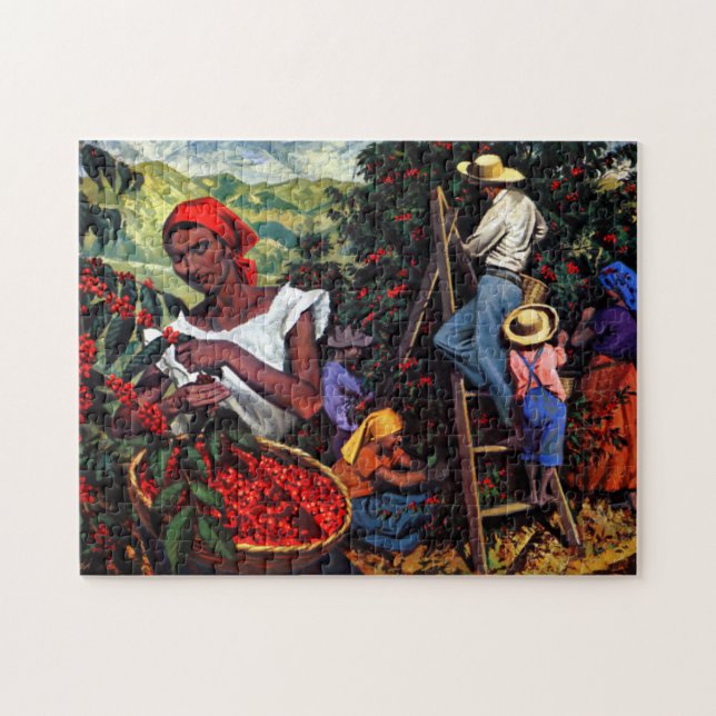 Puzzle "Cafeteros" (Horizontal)